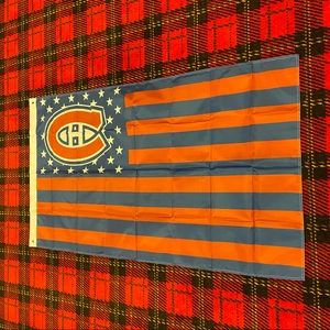 Brand new Montreal Canadiens banner flag